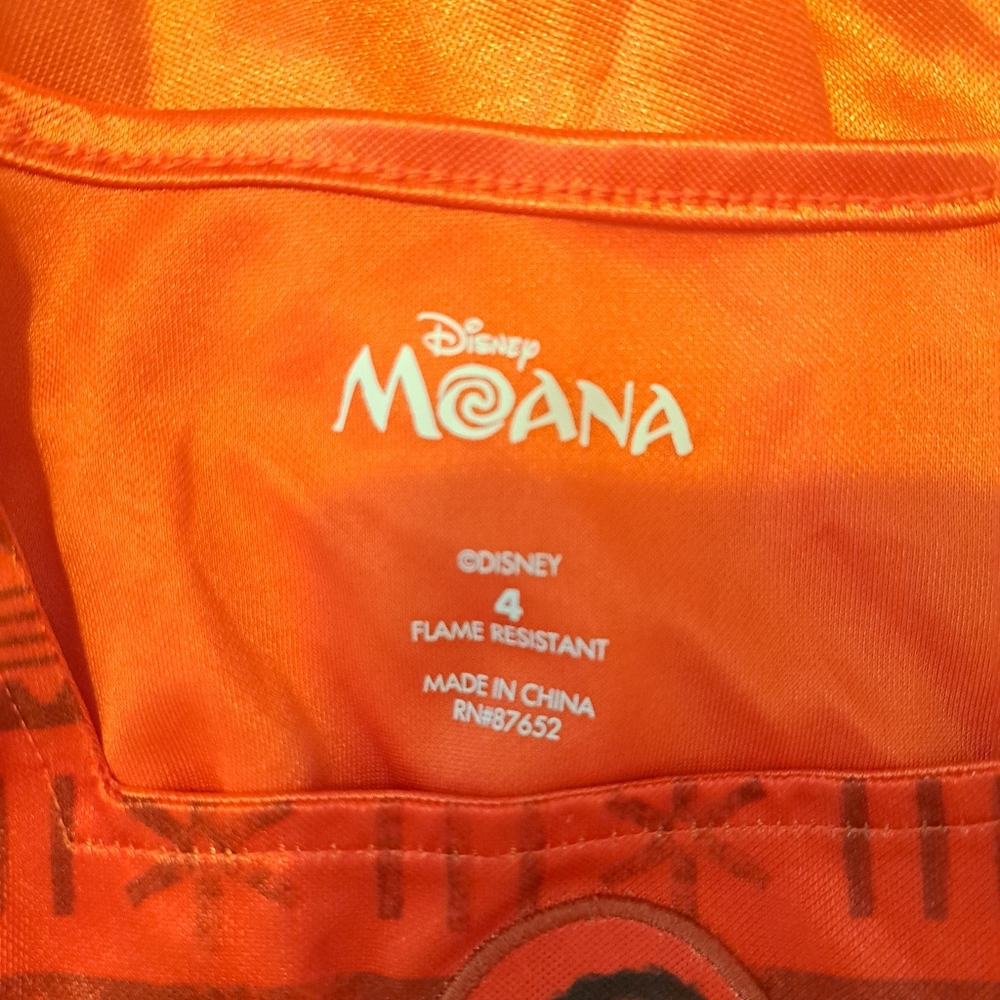 Moana Kids Costume Dress By Disney - Picture 3 of 3